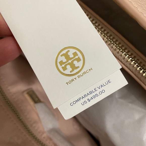 Black Friday sale ✨Tory Burch Thea center zipper leather tote bag - Picture 10 of 11